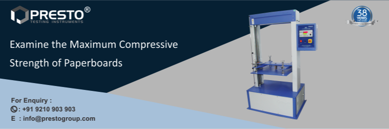 Examine The Maximum Compressive Strength Of Paperboards